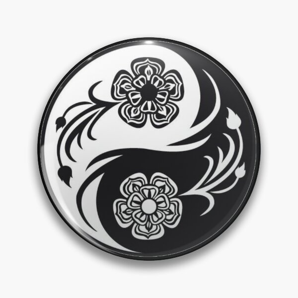 Artikelvorschau, Blume Yin Yang Mandala entworfen und verkauft von Anchit Puthran.