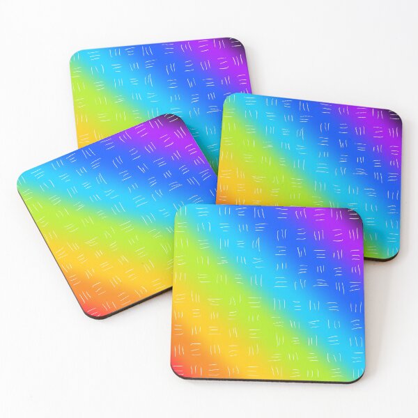 Item preview, Line Dash Pattern (Rainbow) designed and sold by AJ505.
