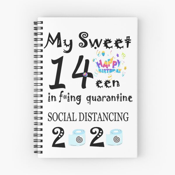 Item preview, My Sweet Fourteenth  Birthday In F*ing Quarantine T- Shirt designed and sold by TeesFashion.