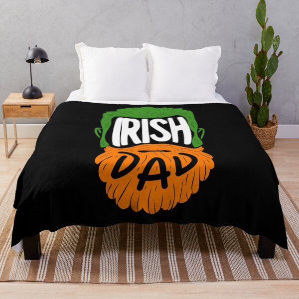 Item preview, Irish Dad - Bearded Ireland Father Birthday Gift designed and sold by biNutz.
