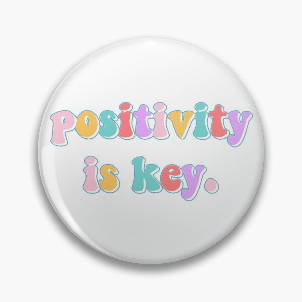 Item preview, positivity is key designed and sold by baddiedesigns.