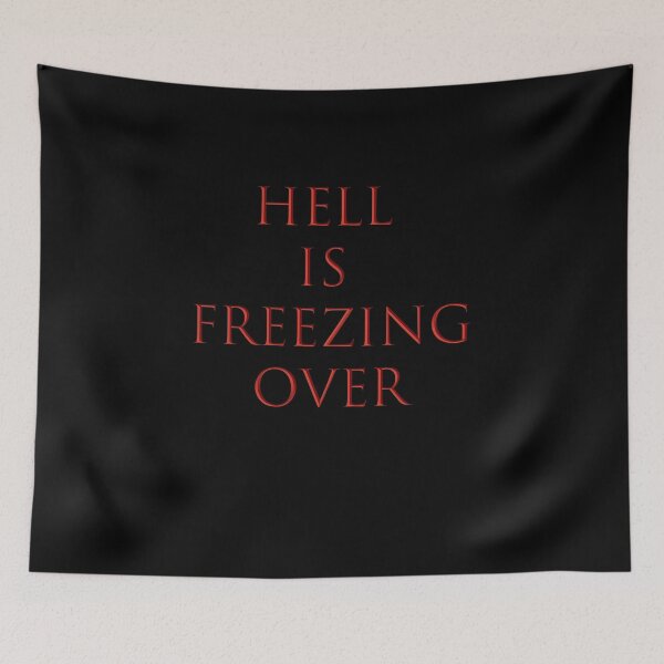 Item preview, Hell Is Freezing Over designed and sold by TheDevilStore.