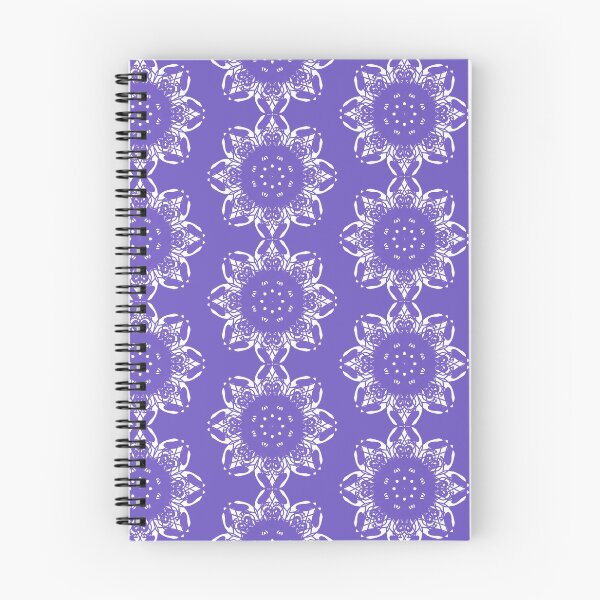 Item preview, Abstract white purple flower designed and sold by Abstractlara.