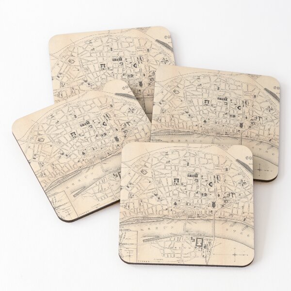 Item preview, Vintage Cologne Germany Map (1847) designed and sold by BravuraMedia.