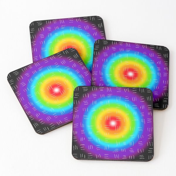 Item preview, Line Dash Pattern (Circular Rainbow) designed and sold by AJ505.