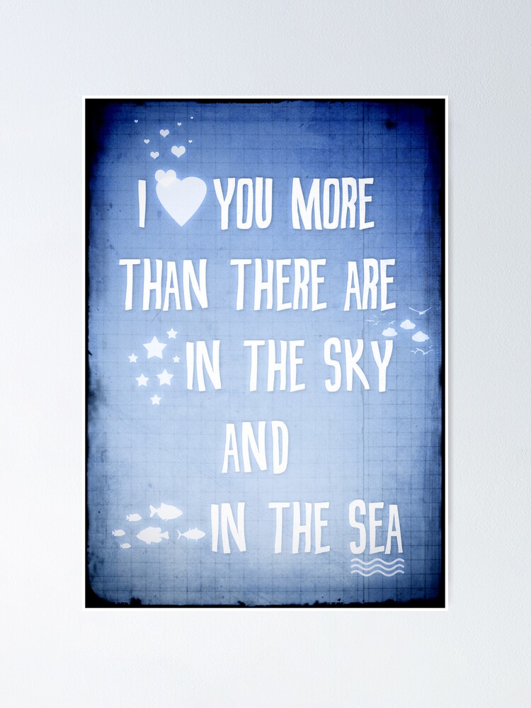 Alternate view of I ♥ you more Poster