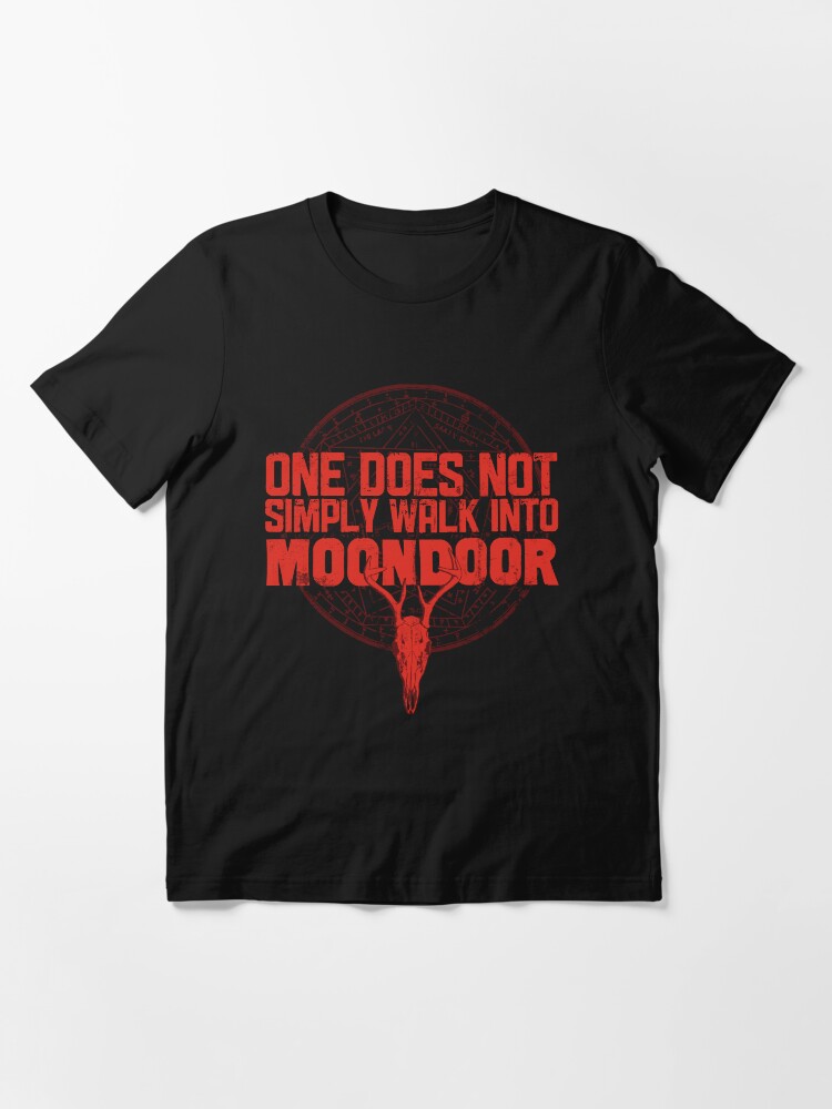 Alternate view of One Does Not Simply Walk Into Moondoor Essential T-Shirt