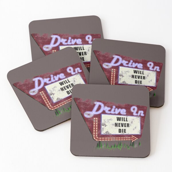 Item preview, The Drive-In Will Never Die designed and sold by Flush Gorden.