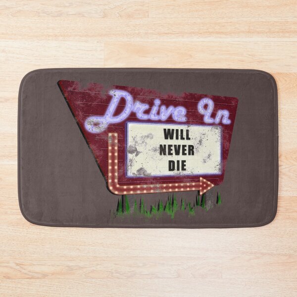 Item preview, The Drive-In Will Never Die designed and sold by Flush Gorden.