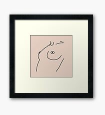 Nude Figure Framed Print