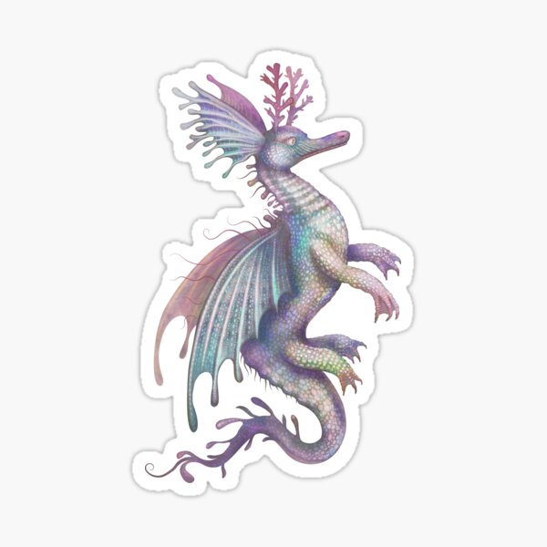 Magical Seahorse Sticker