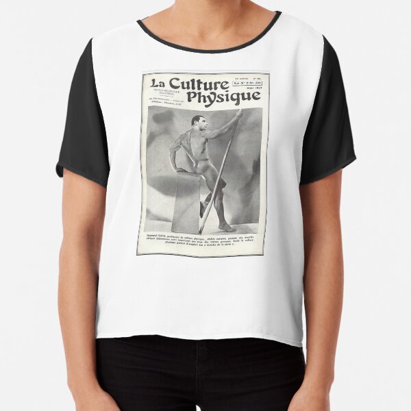 La Culture Physique May 1937 Professor Siegmund Klein Chiffon Top