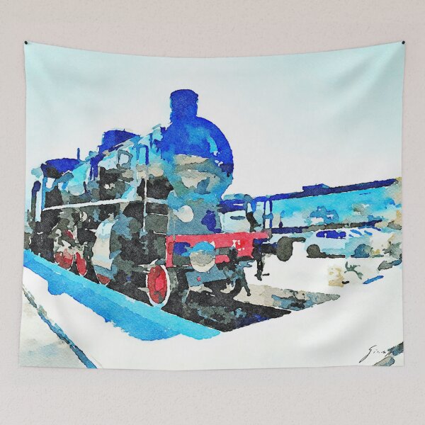 Item preview, Old locomotive designed and sold by Giuseppe Cocco.