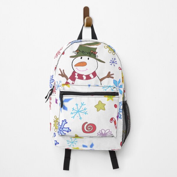 Item preview, Colourful Snowman doodle design designed and sold by markatos.