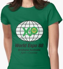 Expo 88 Women's Fitted T-Shirt