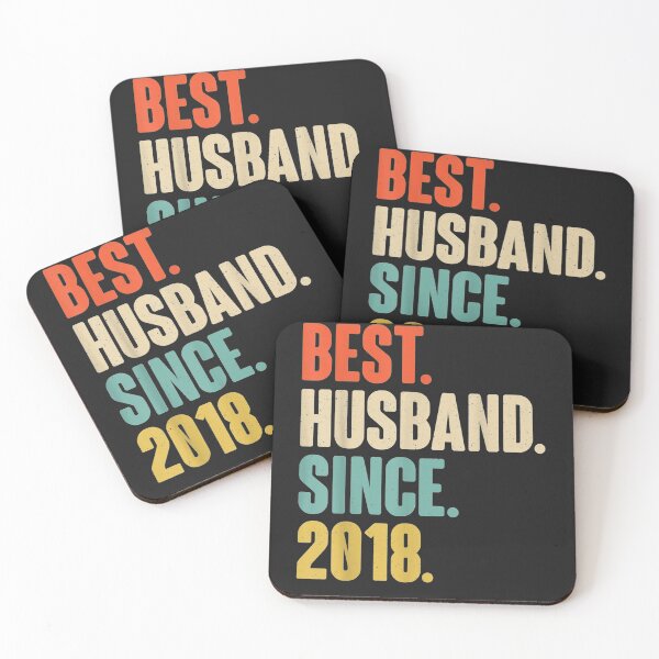 Item preview, Best Husband Since 2018 Retro Vintage Gift Racerback Tank designed and sold by JulyDesigns.