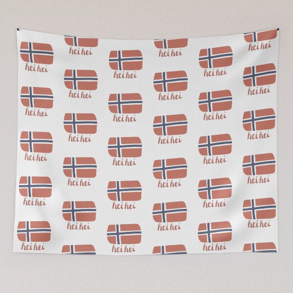 Item preview, Hei hei Norway designed and sold by Mackenzie Todd.