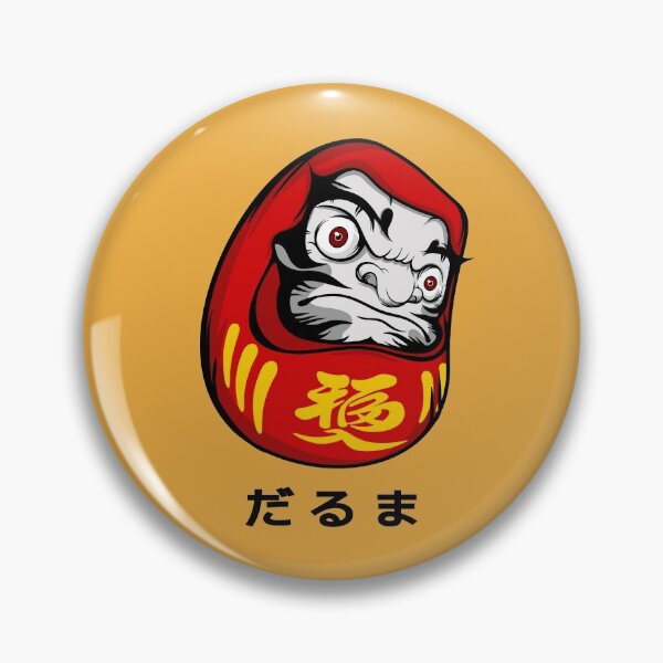 Item preview, Badass Daruma Doll designed and sold by Akaiji.