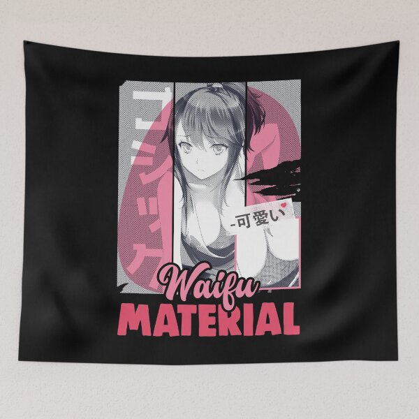 Item preview, Waifu Material Waifu Anime Hentai designed and sold by AmoreRoso.