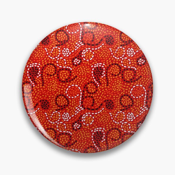 Item preview, Colorful abstract swirls on red designed and sold by natalyon.