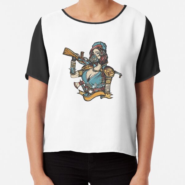 Post-apocalypse Chiffon Top