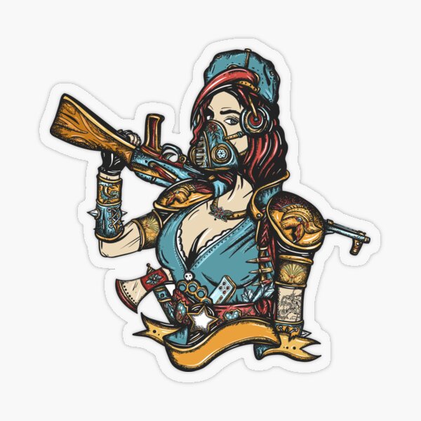 Post-apocalypse Transparent Sticker