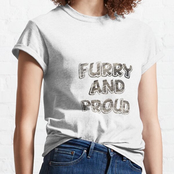 Furry Memes T Shirts Redbubble - roblox wolf fur shirt