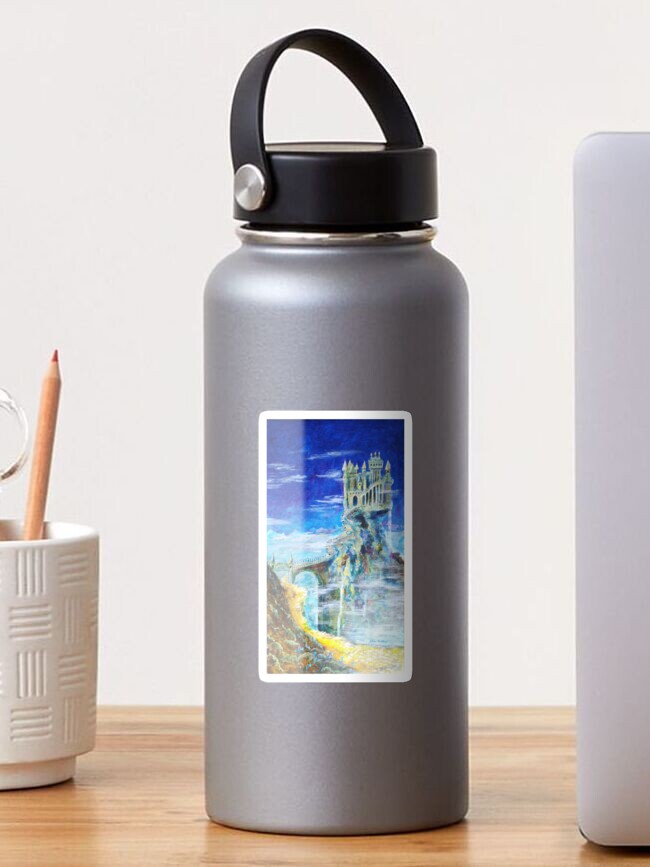 Thumbnail 1 von 3, Sticker, Der Weg zur Burg Hohenwarth designt und verkauft von LillianBerthel.