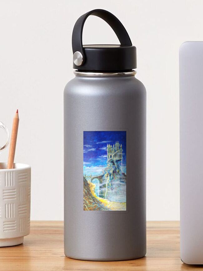 Thumbnail 1 von 3, Sticker, Der Weg zur Burg Hohenwarth designt und verkauft von LillianBerthel.
