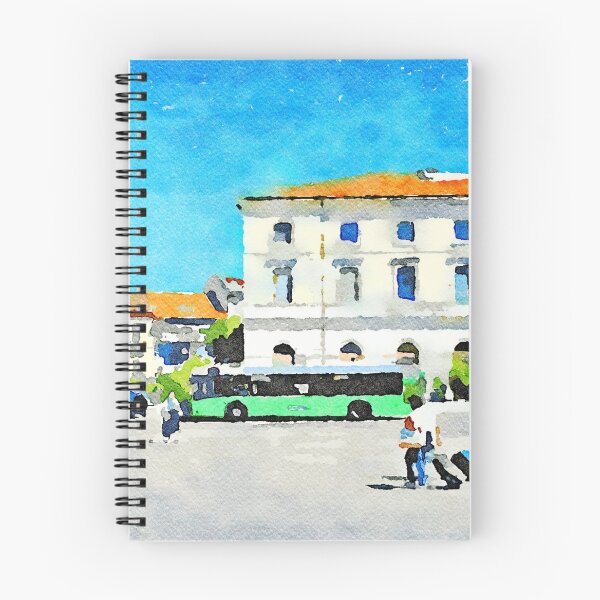 Item preview, Old railway station with bus terminus designed and sold by Giuseppe Cocco.