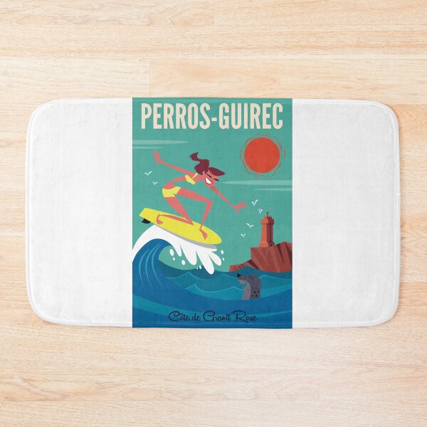 Item preview, perros-guirec poster designed and sold by GAGodel.