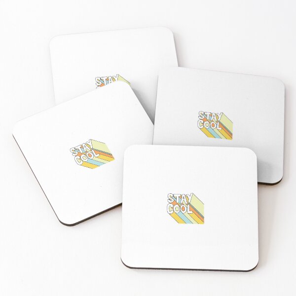 Item preview, stay cool multi color sticker designed and sold by shweta kale.
