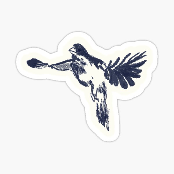 Item preview, Flying bird sketch designed and sold by Antonia Ippolito.