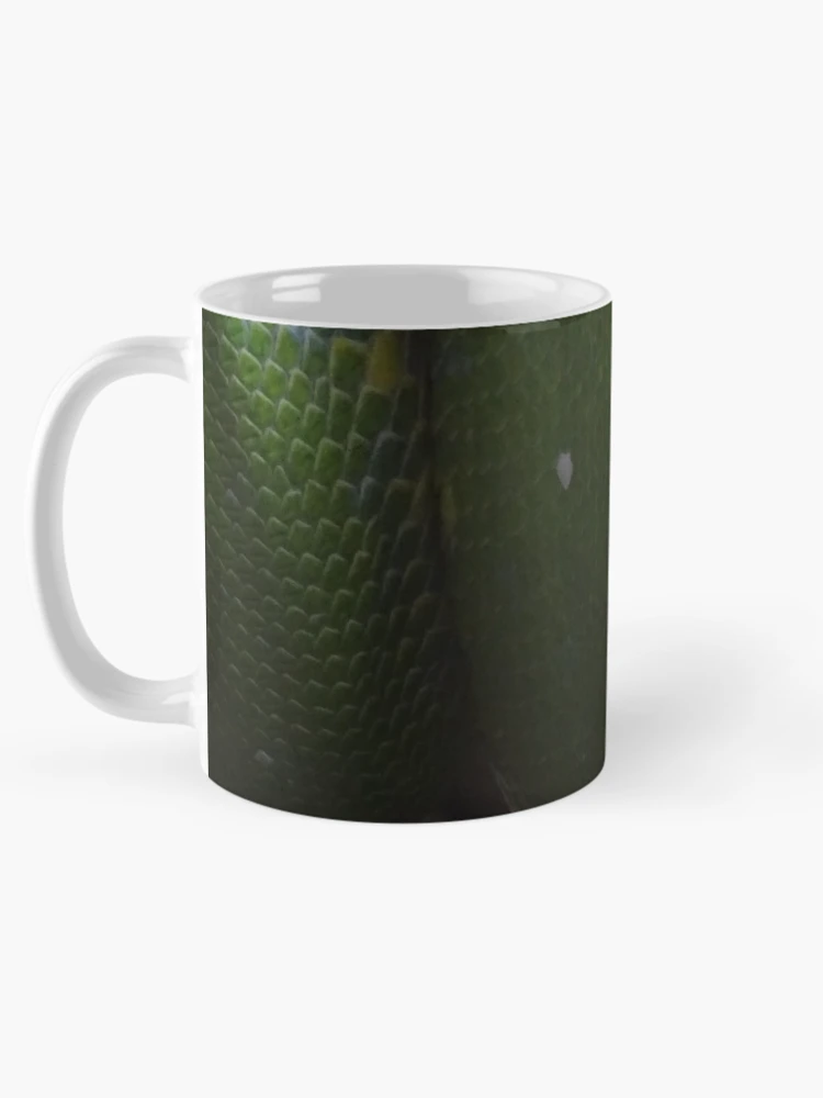 Thumbnail 5 of 6, Coffee Mug, Green Tree Python designed and sold by Catavan.