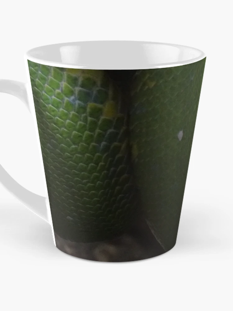 Thumbnail 3 of 4, Coffee Mug, Green Tree Python designed and sold by Catavan.