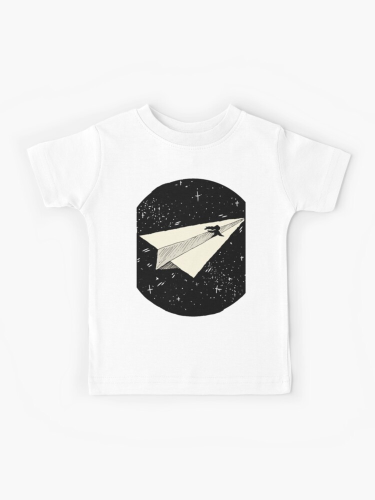 Paper Airplane Unisex Baby and Kids T-Shirt
