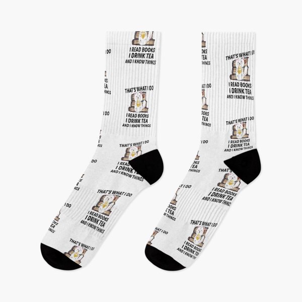 Item preview, That's What I do I Read Books I Drink Tea and I Know Things designed and sold by MG STORE.
