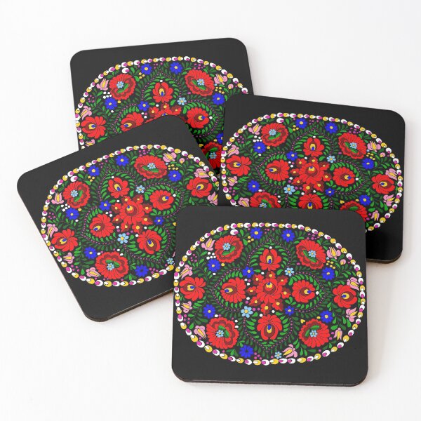 Item preview, Colorful hungarian floral pattern designed and sold by Chino20.