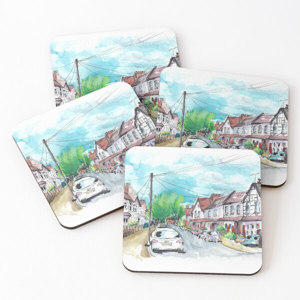Item preview, Connected, Shaftesbury Avenue designed and sold by Violinaart.