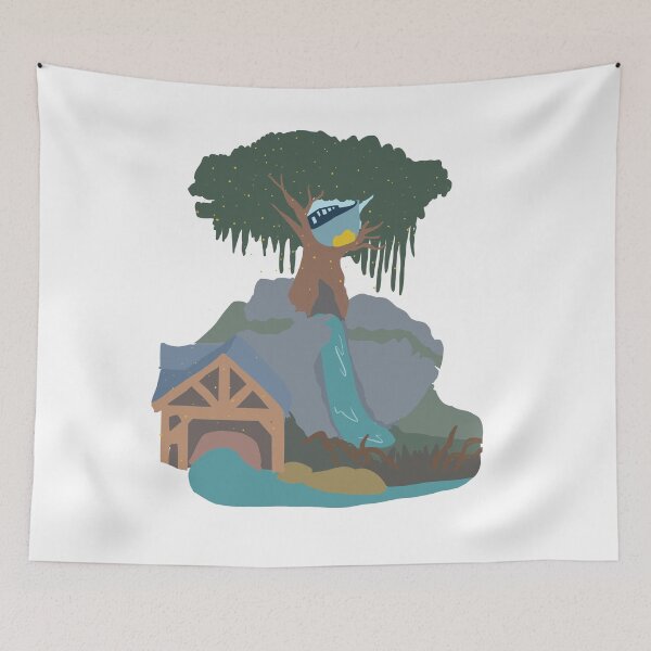 Item preview, Frog Mountain designed and sold by willowsbunnies.