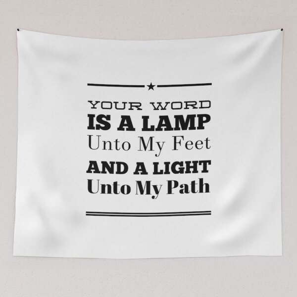 Item preview, Your Word Is A Lamp designed and sold by zantrahealing.