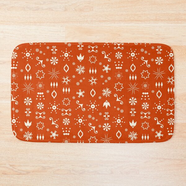 Item preview, Symbols pattern on orange designed and sold by BrankaPD.
