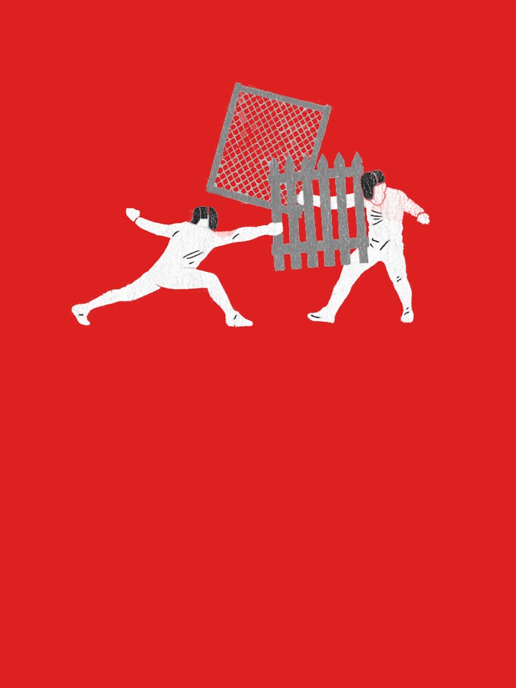 Ghetto Fencing by Wilburino