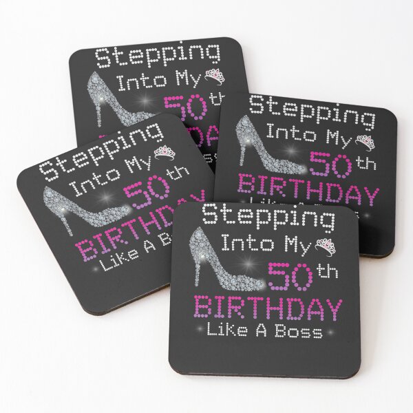 Item preview, Stepping Into My 50th Birthday Like A Boss designed and sold by JulyDesigns.
