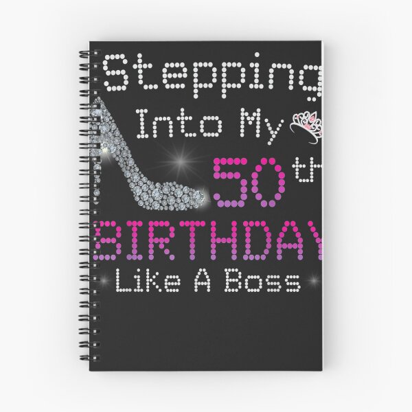 Item preview, Stepping Into My 50th Birthday Like A Boss designed and sold by JulyDesigns.