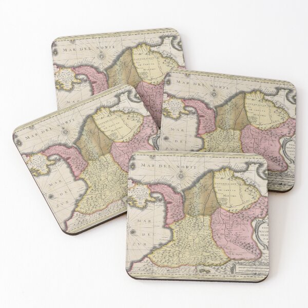 Item preview, Vintage Colombia Map (1719) designed and sold by BravuraMedia.