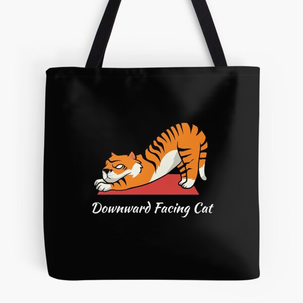 Item preview, Tiger Yoga: Downward Facing Cat designed and sold by friendlyspoon.