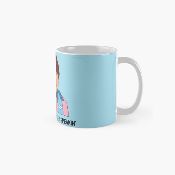 Flylo check-in Keeley speaking Come Fly With Me Classic Mug