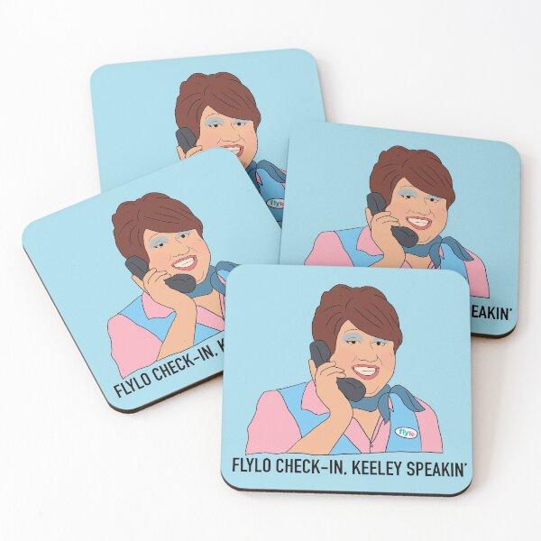 Item preview, Flylo check-in Keeley speaking Come Fly With Me designed and sold by thebcarts.