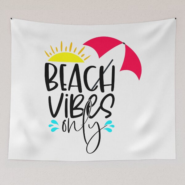 Item preview, Beach vibes only designed and sold by purpleblobart.